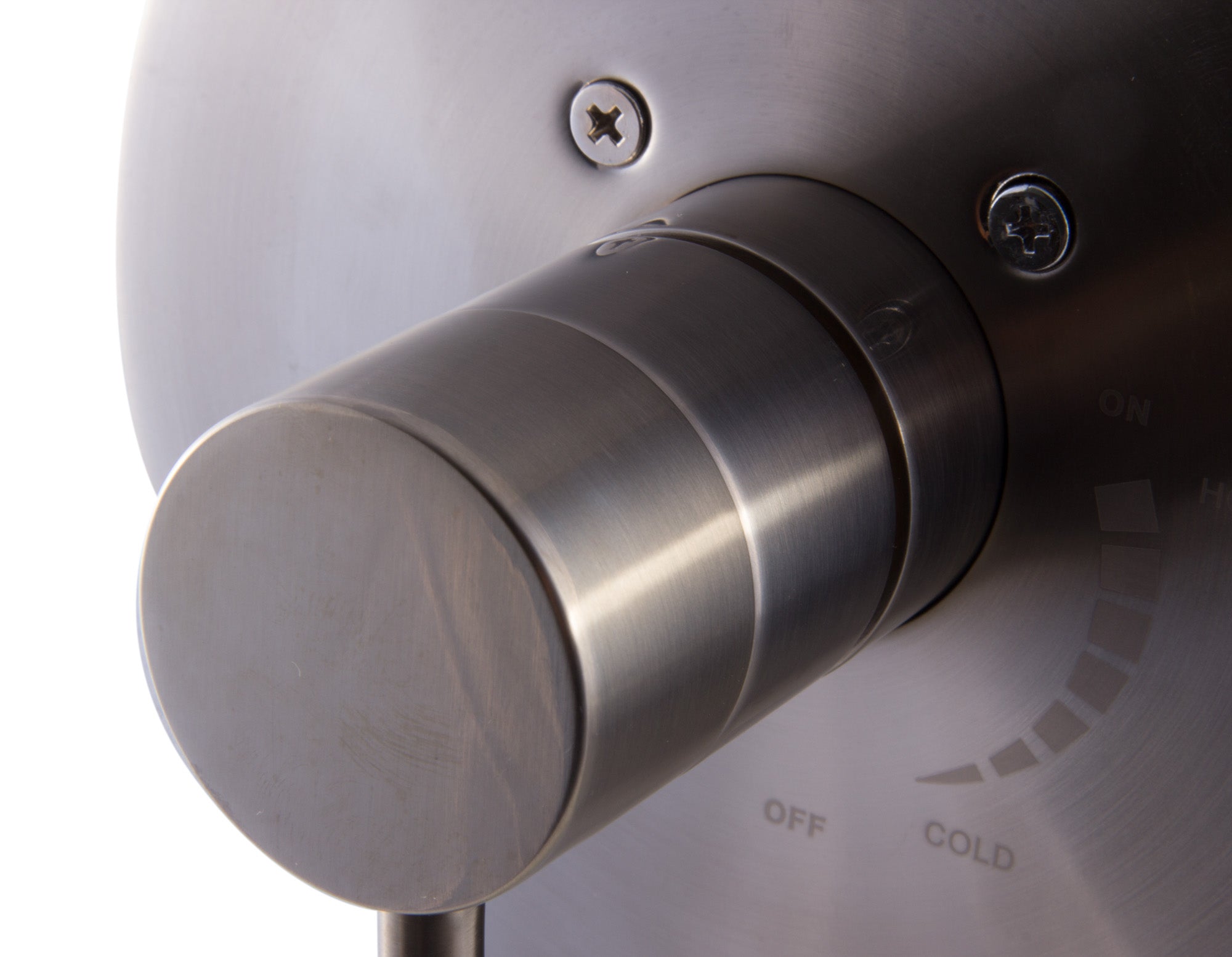ALFI brand AB1601-BN Brushed Nickel Pressure Balanced Round Shower Mixer, Brass