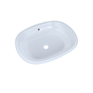 Alternate Image for TOTO Maris 20-5/16" x 15-9/16" Oval Undermount Bathroom Sink with CEFIONTECT, Cotton White, Vitreous China, LT481G#01