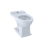 TOTO Connelly Universal Height Elongated Toilet Bowl with CEFIONTECT, Cotton White, Vitreous China, CT494CEFG#01