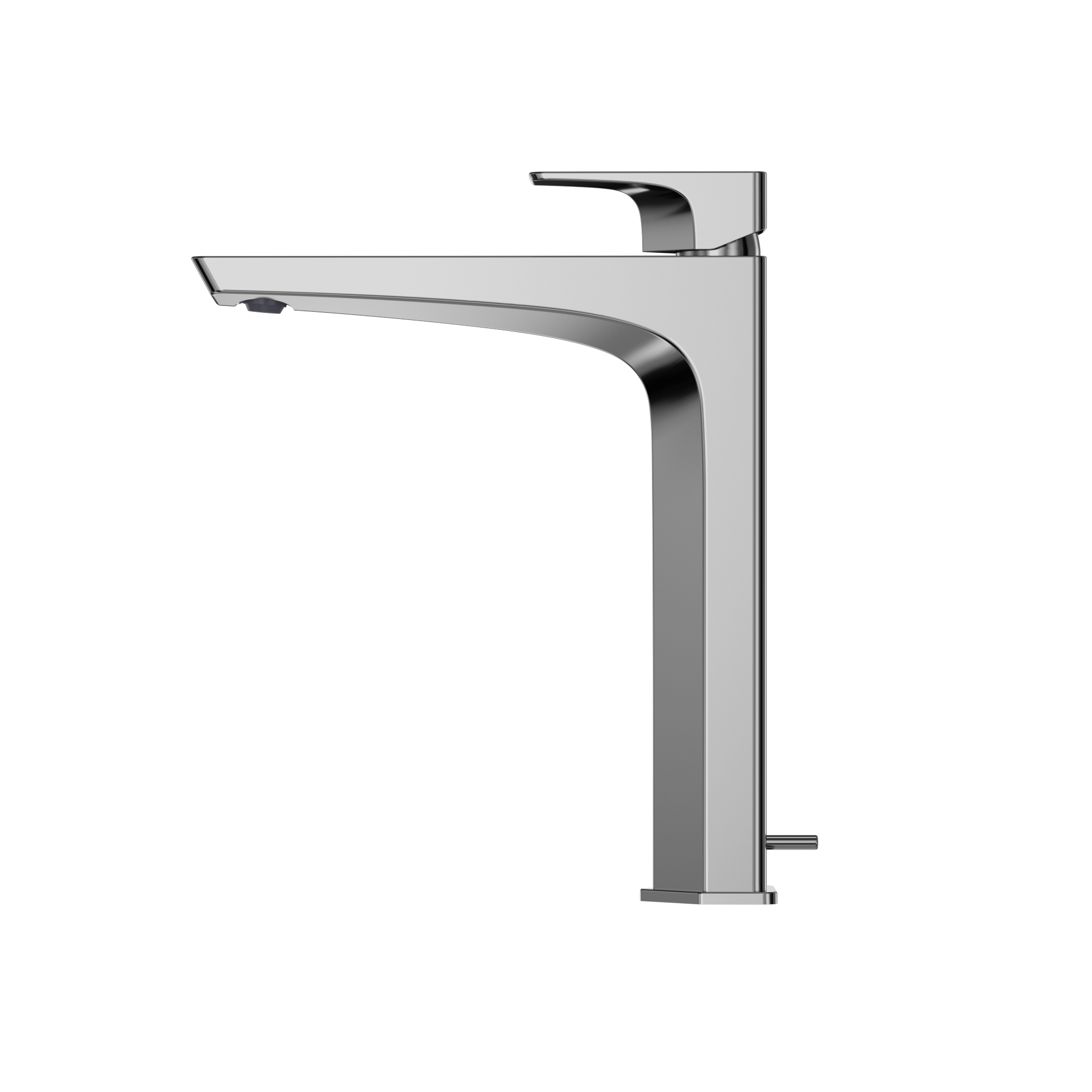 TOTO GE 1.2 GPM Single Handle Vessel Bathroom Sink Faucet with COMFORT GLIDE Technology, Polished Chrome Nickel, Brass, TLG07305U#CP