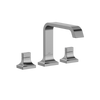 TOTO GC Two-Handle Deck-Mount Roman Tub Filler Trim, Polished Chrome Nickel, Brass, TBG08201U#CP