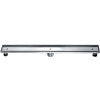ALFI brand ABLD32A 32" Modern Stainless Steel Linear Shower Drain w/o Cover, Grey