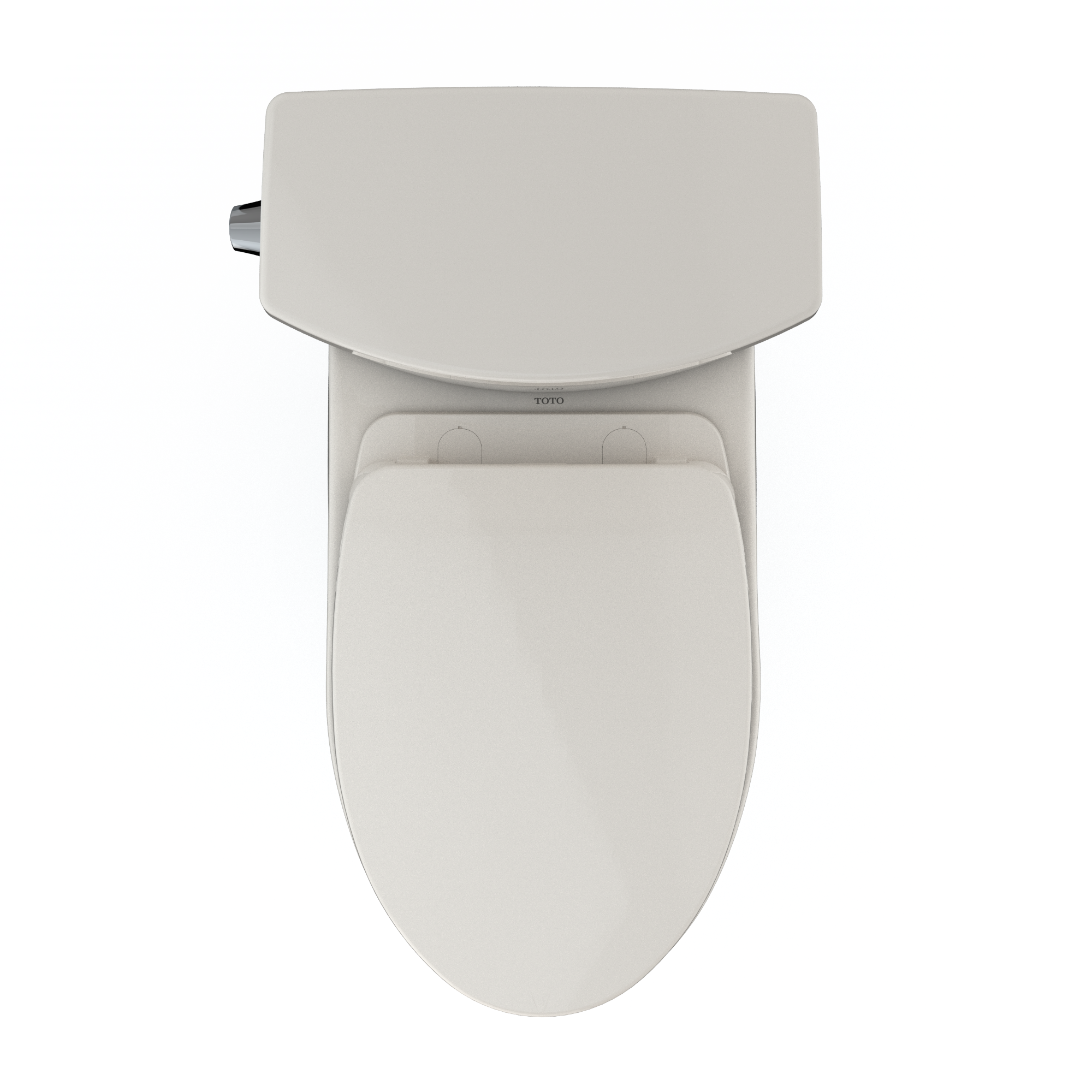 TOTO Drake II 1G Two-Piece Elongated 1.0 GPF Universal Height Toilet with CEFIONTECT and SS124 SoftClose Seat, WASHLET+ Ready, Sedona Beige, Vitreous China|Plastic, MS454124CUFG#12