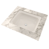 TOTO Guinevere Rectangular Undermount Bathroom Sink with CEFIONTECT, Sedona Beige, Vitreous China, LT973G#12