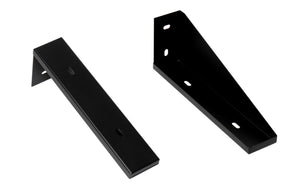 Alternate Image for ALFI brand Gray Matte, AB4048BR Wall Mount Installation Brackets for Concrete Sink ABCO40R and ABCO48R