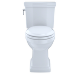 TOTO Promenade II 1G Two-Piece Elongated 1.0 GPF Universal Height Toilet with CEFIONTECT, Bone, Vitreous China, CST404CUFG#03