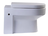 EAGO Plastic, White, R-101SEAT Replacement Soft Closing Toilet Seat for WD101