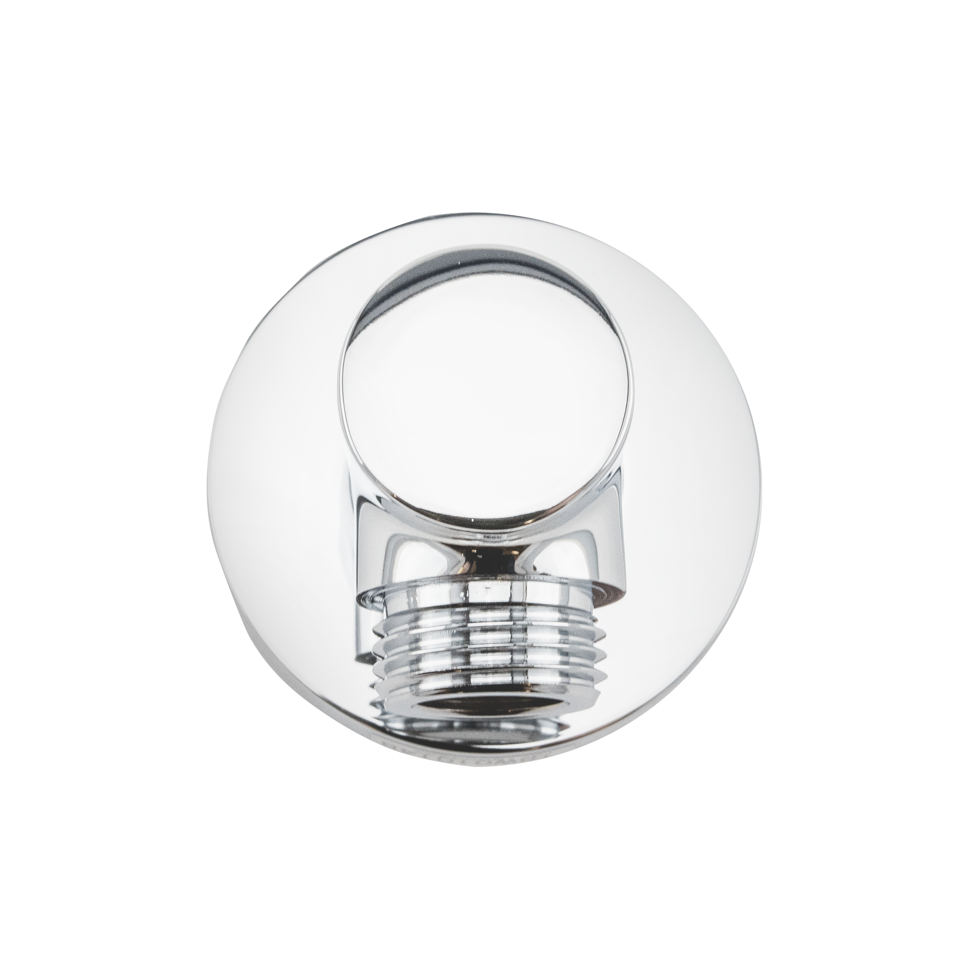 TOTO Wall Outlet for Handshower, Round, Polished Chrome, Brass, TBW01014U#CP