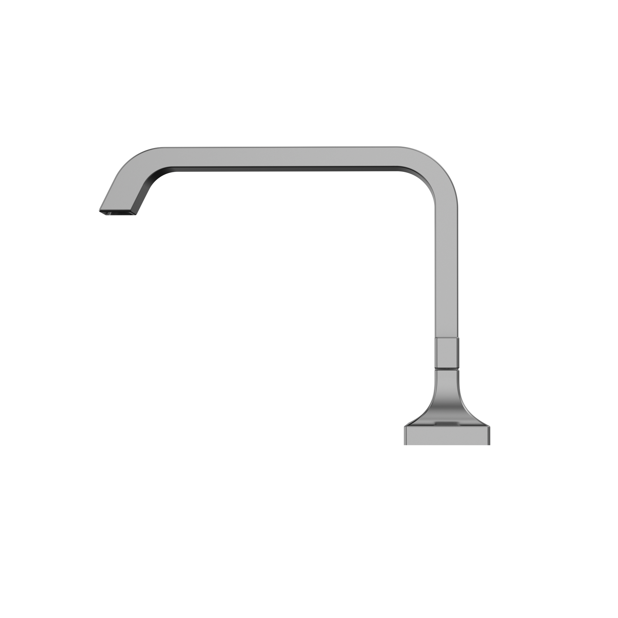 TOTO GC Two-Handle Deck-Mount Roman Tub Filler Trim, Polished Chrome Nickel, Brass, TBG08201U#CP