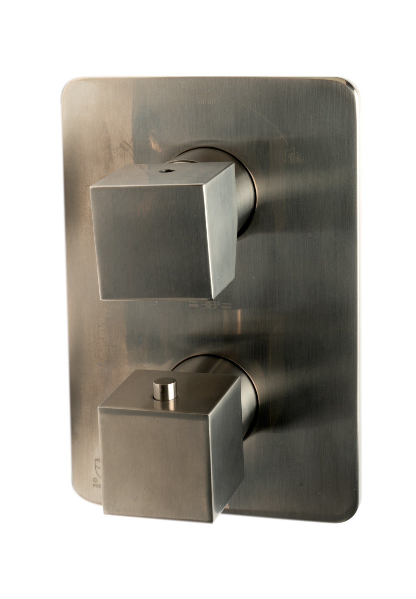 ALFI brand AB2287-BN Brushed Nickel 3 Way Thermostatic Shower Set with Body Sprays, Brass