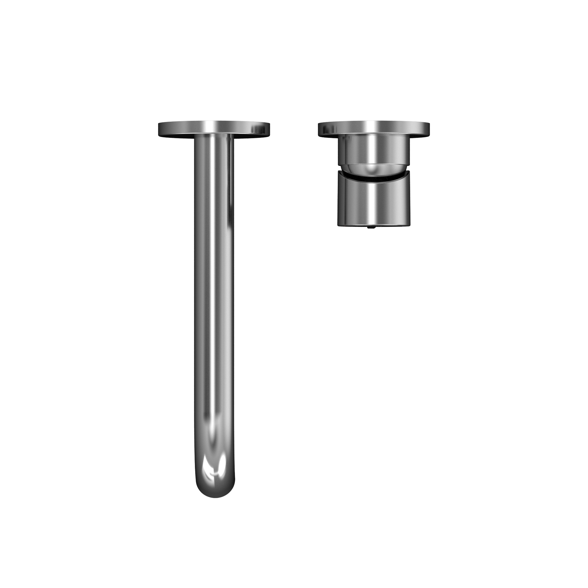 TOTO GF 1.2 GPM Wall-Mount Single-Handle Long Bathroom Faucet with COMFORT GLIDE Technology, Polished Chrome, Brass, TLG11308U#CP