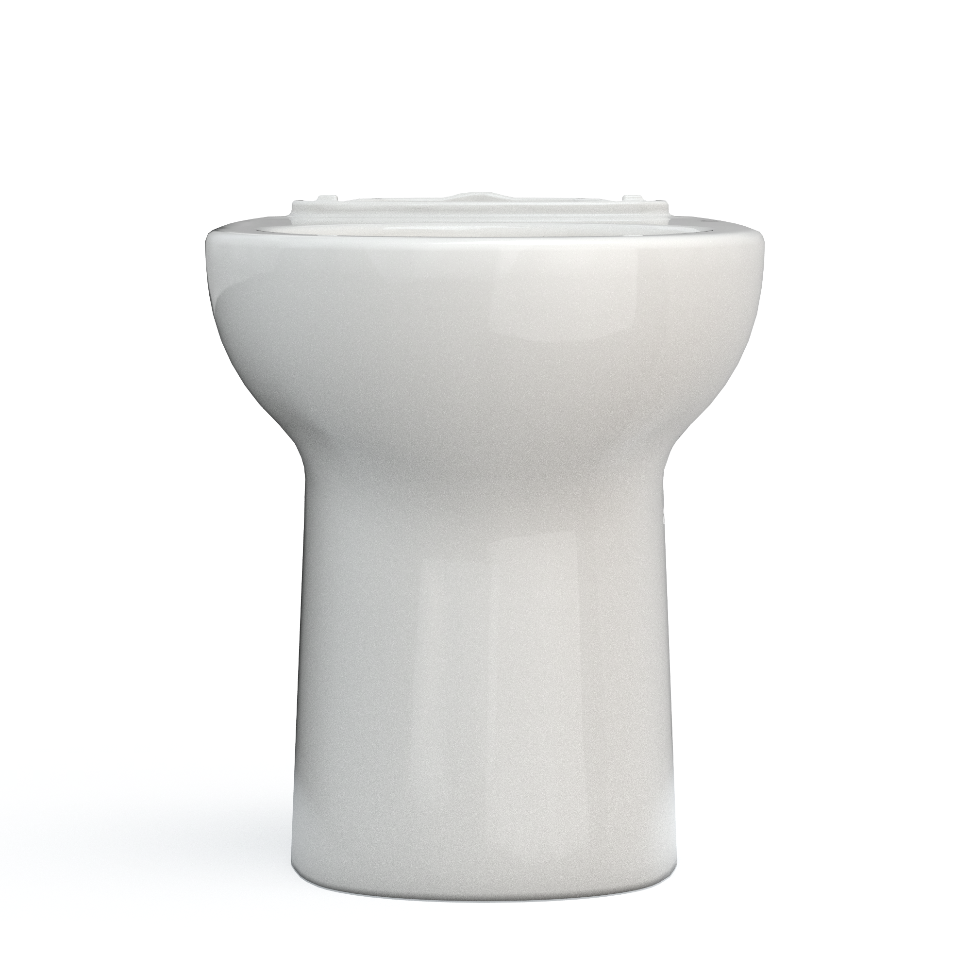 TOTO Drake Round TORNADO FLUSH Toilet Bowl with CEFIONTECT, Colonial White, Vitreous China, C775CEFG#11