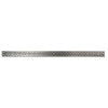 ALFI brand ABLD59C-BSS 59" Brushed Stainless Steel Linear Shower Drain with Groove Holes