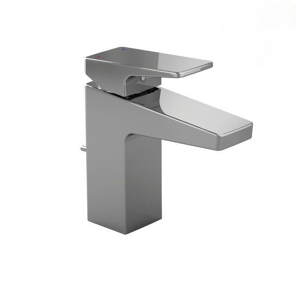 TOTO Oberon F Single Handle 1.2 GPM Bathroom Sink Faucet, Polished Chrome, Brass, TL370SD12#CP