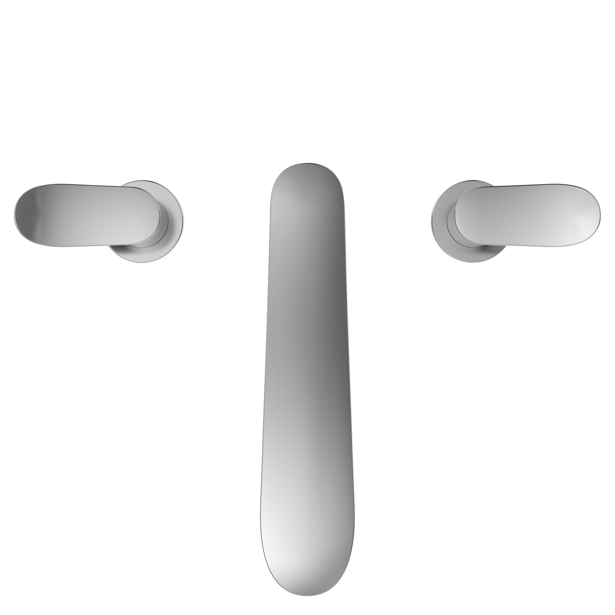TOTO GO Two-Handle Deck-Mount Roman Tub Filler Trim, Polished Chrome, Brass, TBG01201U#CP