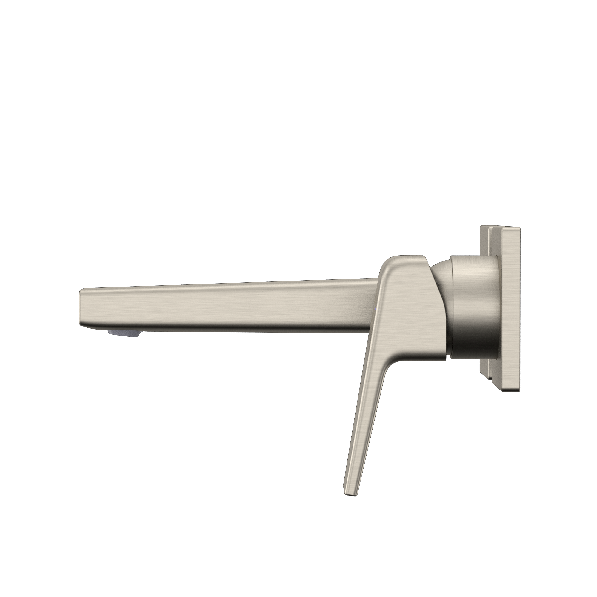 TOTO GB 1.2 GPM Wall-Mount Single-Handle Bathroom Faucet with COMFORT GLIDE Technology, Brushed Nickel, Brass, TLG10307U#BN