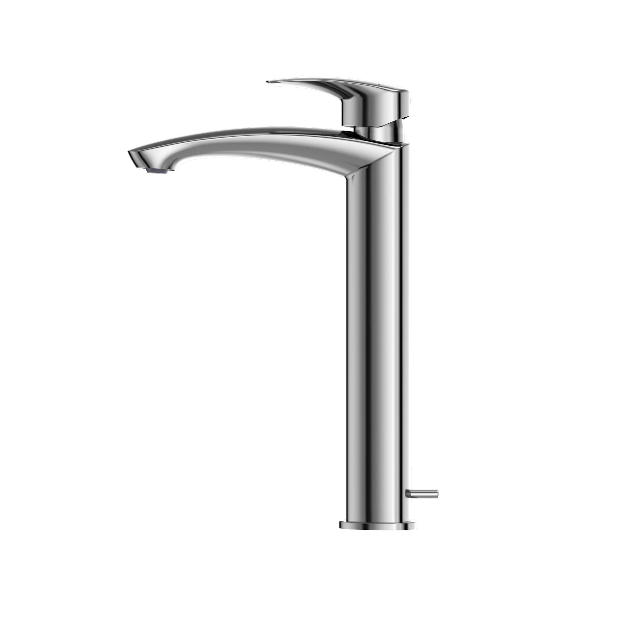 TOTO GM 1.2 GPM Single Handle Vessel Bathroom Sink Faucet with COMFORT GLIDE Technology, Polished Chrome, Brass, TLG09305U#CP
