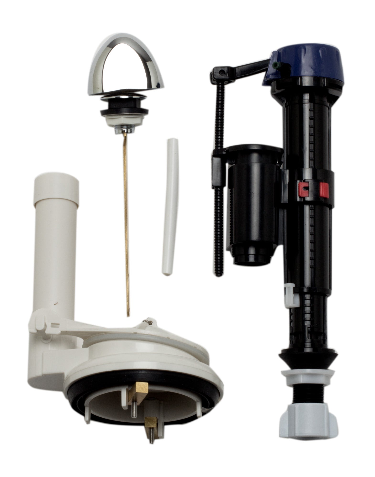 EAGO R-326FLUSH Replacement Toilet Flushing Mechanism for TB326, Plastic, White