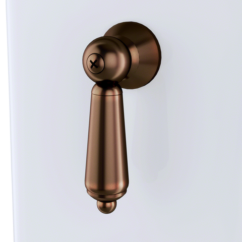 Toto TRIP LEVER (SIDE MOUNT), OIL RUBBED BRONZE For CARROLLTON, DARTMOUTH, PROMENADE, WHITNEY TOILET TANK, THU141#RB