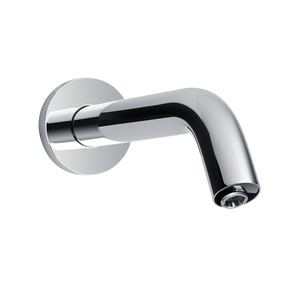 Alternate Image for TOTO Helix Wall-Mount ECOPOWER 0.35 GPM Electronic Touchless Sensor Bathroom Faucet, Polished Chrome, Brass, TEL133-D20E#CP