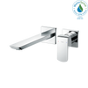 TOTO GR 1.2 GPM Wall-Mount Single-Handle Bathroom Faucet with COMFORT GLIDE Technology, Polished Chrome, Brass, TLG02311U#CP