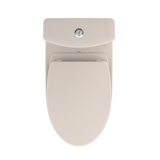 TOTO Aquia IV Two-Piece Elongated Dual Flush 1.28 and 0.9 GPF Universal Height Toilet with CEFIONTECT, WASHLET+ Ready, Sedona Beige, Vitreous China, MS446124CEMFGN#12