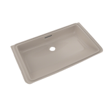 TOTO Rectangular Undermount Bathroom Sink with CEFIONTECT, Bone, Vitreous China, LT191G#03