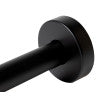 Alternate Image for ALFI brand ABSA6R-BM Black Matte 6" Round Ceiling Shower Arm, Brass