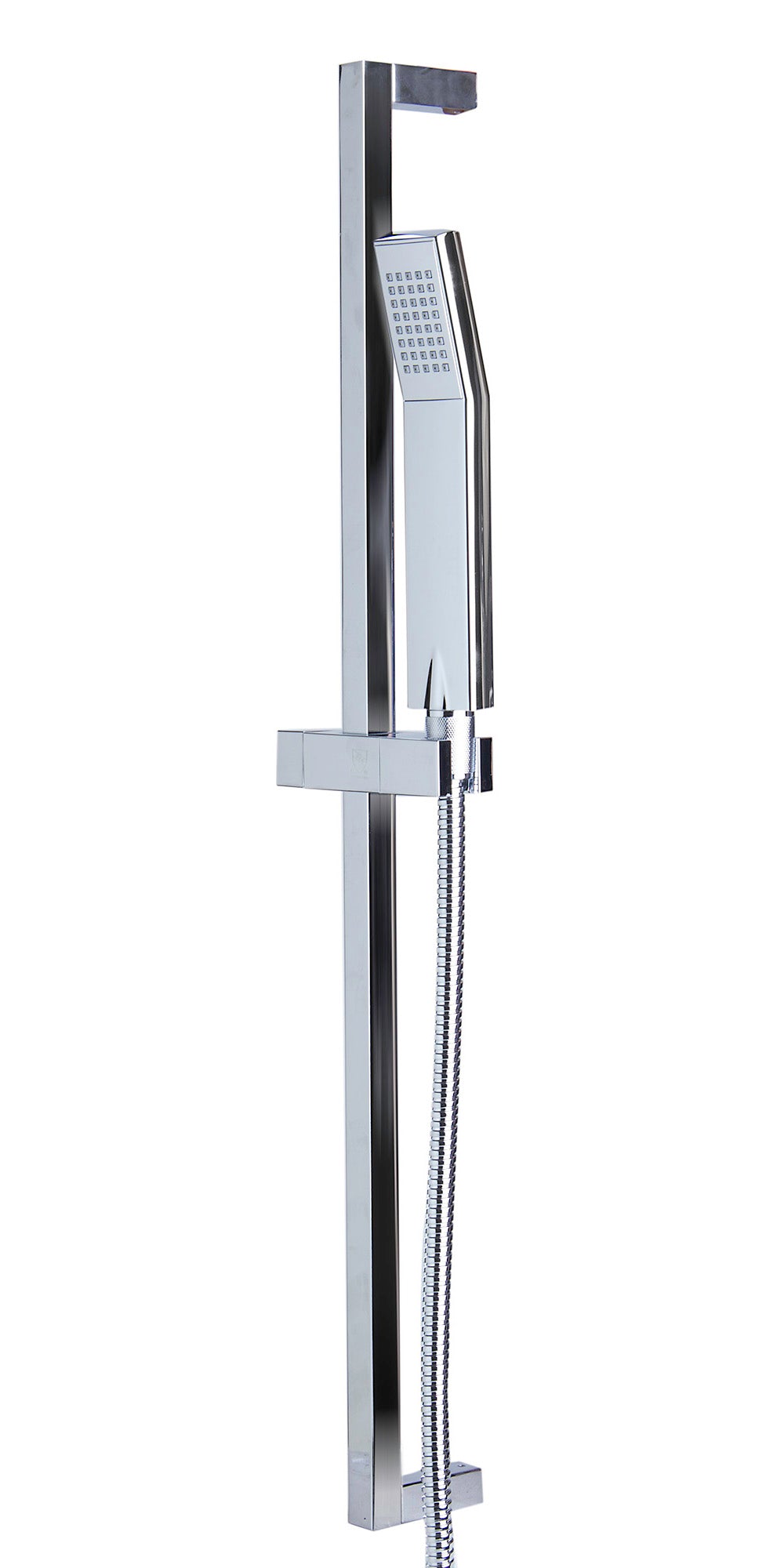 Main Image of ALFI brand AB7606-PC Polished Chrome Sliding Rail Hand Held Shower Head Set with Hose, Brass