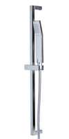 ALFI brand AB7606-PC Polished Chrome Sliding Rail Hand Held Shower Head Set with Hose, Brass