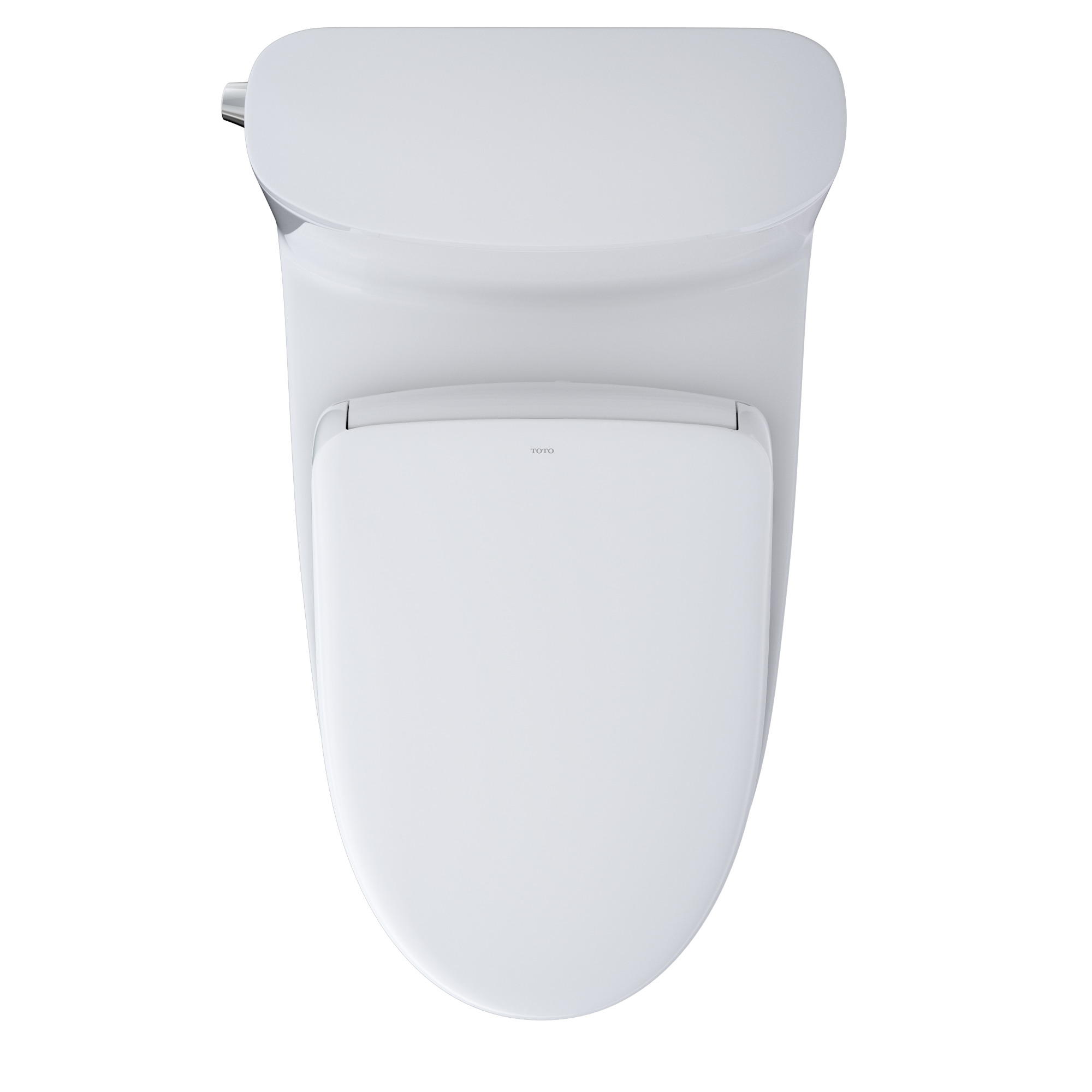 TOTO WASHLET+ Nexus 1G One-Piece Elongated 1.0 GPF Toilet with Auto Flush S7A Contemporary Bidet Seat, Cotton White, Vitreous China|Plastic, MW6424736CUFGA#01