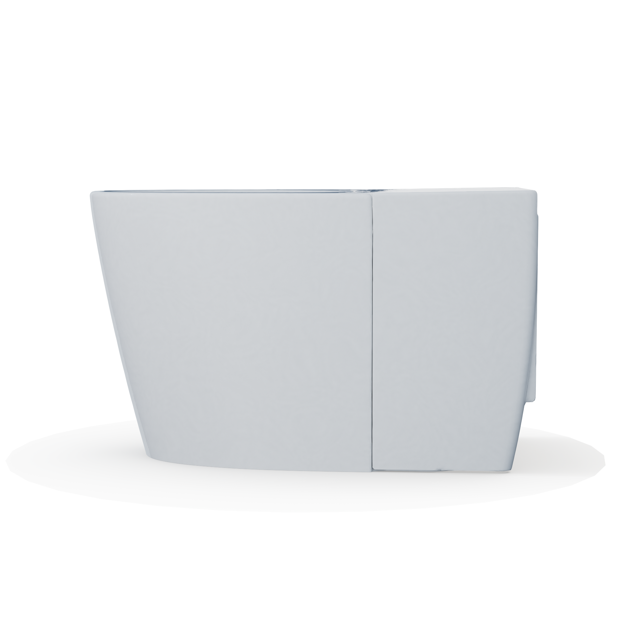 Toto NEOREST Dual Flush 1.0 or 0.8 GPF Elongated Toilet Bowl for AS, Cotton White, Vitreous China, CT8551CUMFG#01