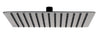 ALFI brand RAIN12S-BM Matte Black Stainless Steel 12