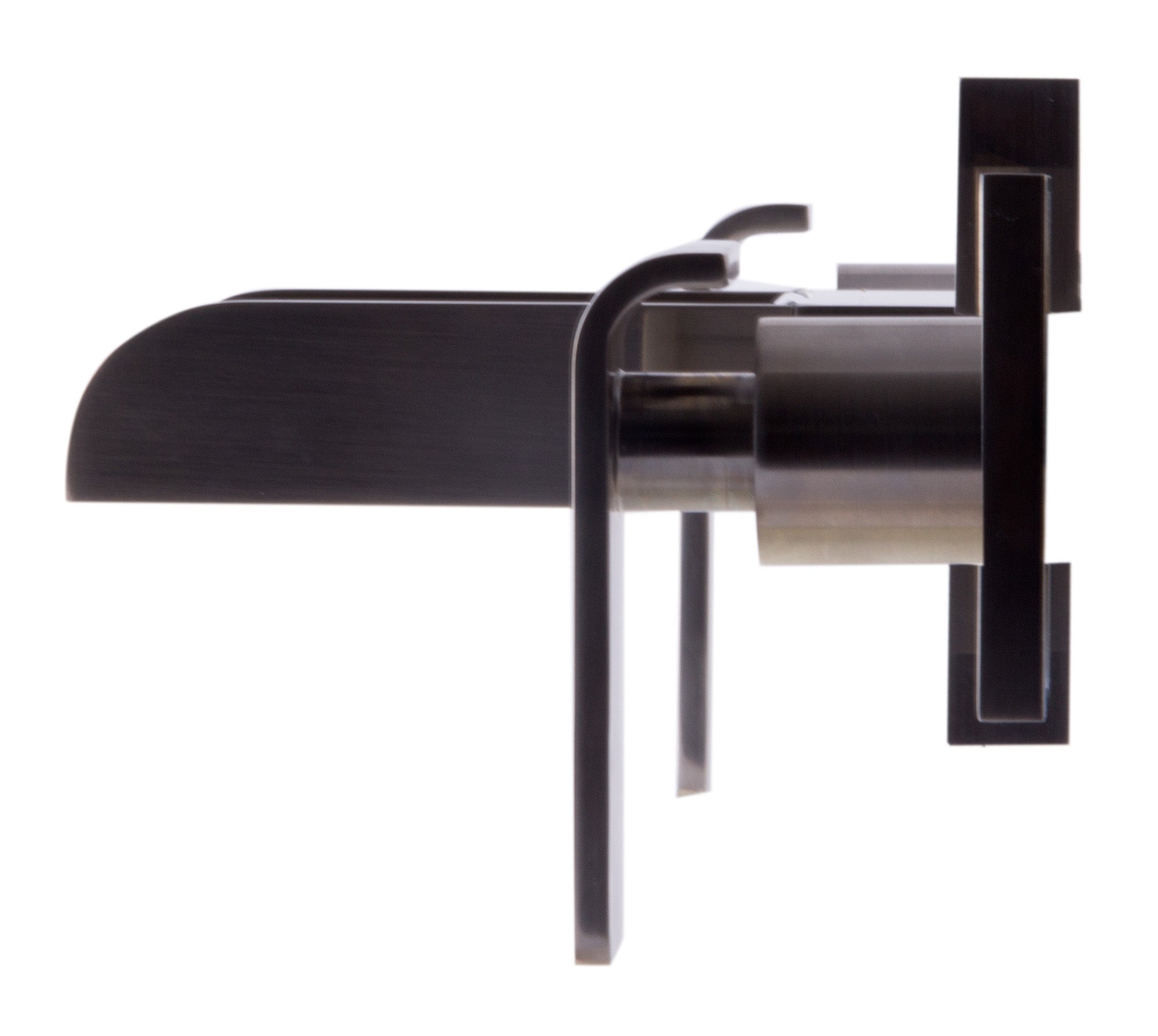 ALFI Brushed Nickel Widespread Wall Mounted Modern Waterfall Bathroom Faucet, AB1796-BN