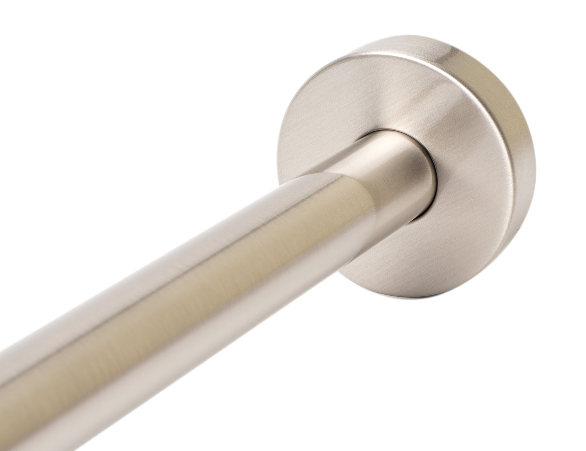 ALFI brand ABSA16R-BN Brushed Nickel 16" Round Wall Shower Arm, Brass
