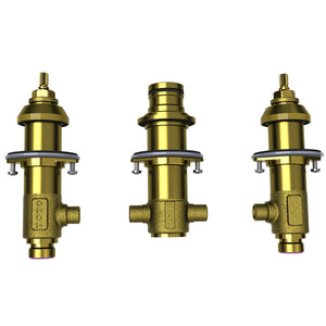Alternate Image for TOTO Three Hole Deck-Mount Roman Tub Filler Valve -Brass, TBMT