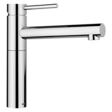 Blanco Alta II Pull-Out Dual-Spray Bar Faucet, Chrome, 1.5 GPM, Brass, 527568