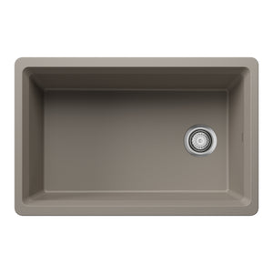 Alternate Image for Blanco Inteos 30" Undermount Silgranit Workstation Kitchen Sink, Truffle, No Faucet Hole, 443307