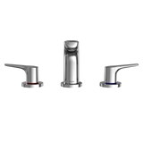 TOTO GS Series 1.2 GPM Two Handle Widespread Bathroom Sink Faucet with Drain Assembly, Polished Chrome, Brass, TLG03201U#CP