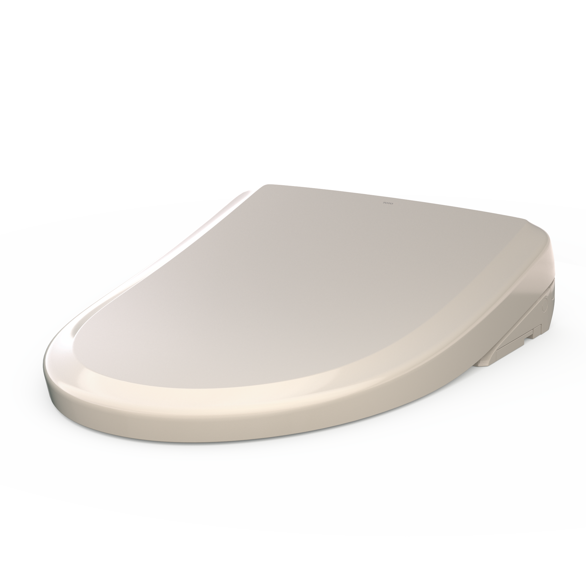 TOTO S7 WASHLET Electronic Bidet Toilet Seat with EWATER+ Bowl and Wand Cleaning, Classic Lid, Elongated, Sedona Beige, Plastic, SW4724#12
