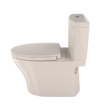 TOTO Aquia IV WASHLET+ Two-Piece Elongated Dual Flush 1.28 and 0.9 GPF Toilet with CEFIONTECT, Sedona Beige, Vitreous China, MS446124CEMGN#12