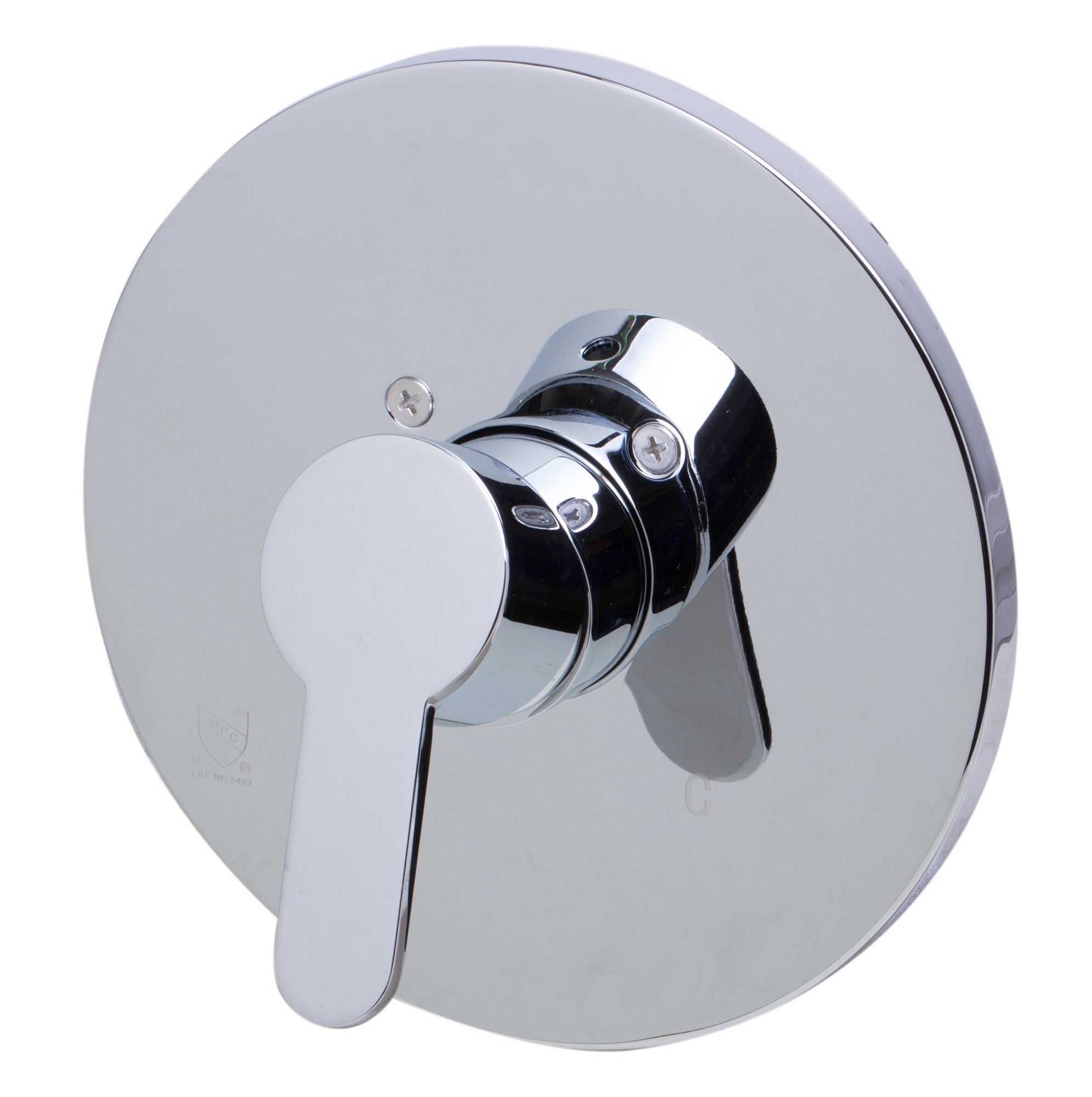 ALFI brand AB3001-PC Polished Chrome Shower Valve Mixer with Rounded Lever Handle, Brass