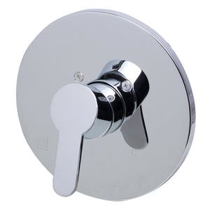 Alternate Image for ALFI brand AB3001-PC Polished Chrome Shower Valve Mixer with Rounded Lever Handle, Brass