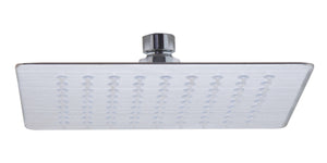 Alternate Image for ALFI brand RAIN8S-BSS Solid Brushed Stainless Steel 8" Square Ultra Thin Rain Shower Head