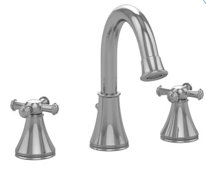 Alternate Image for TOTO Vivian Alta Two Cross Handle Widespread 1.5 GPM Bathroom Sink Faucet, Polished Chrome, Brass, TL220DDH#CP