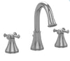 TOTO Vivian Alta Two Cross Handle Widespread 1.5 GPM Bathroom Sink Faucet, Polished Chrome, Brass, TL220DDH#CP