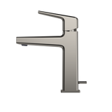 TOTO GB Series 1.2 GPM Single Handle Bathroom Sink Faucet with COMFORT GLIDE Technology and Drain Assembly, Polished Nickel, Brass, TLG10301U#PN