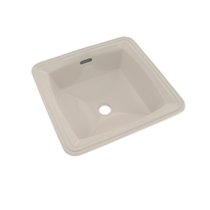 Alternate Image for TOTO Connelly Square Undermount Bathroom Sink with CEFIONTECT, Sedona Beige, Vitreous China, LT491G#12