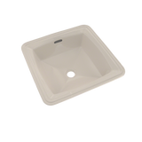 TOTO Connelly Square Undermount Bathroom Sink with CEFIONTECT, Sedona Beige, Vitreous China, LT491G#12