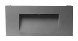 ALFI brand 40" x 18.9" Rectangle Above Mount Concrete Bathroom Sink, Gray Matte, 1 Faucet Hole, ABCO40R